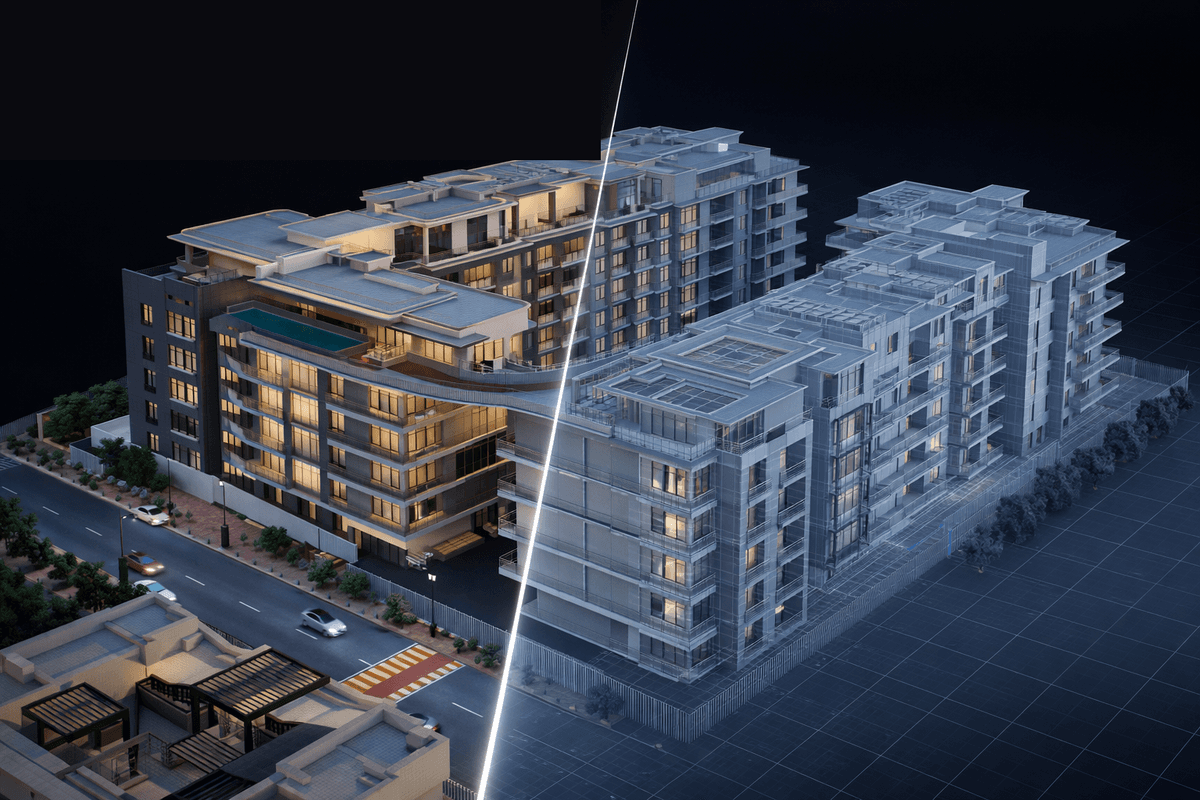 Tajseem architectural scale model